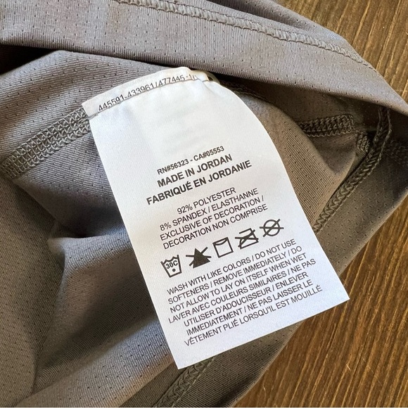 Nike Pro All Over Mesh Tank Gunsmoke/Black SZ SM - Picture 6 of 8